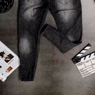 Quần Jeans Nam Teen Màu Đen Phong Cách