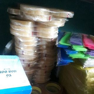 Băng keo trong loại 15cm lốc 4 cuộn