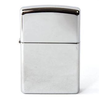 Bật lửa đá xăng cổ điển kiểu dáng Zippo F503 Bạc