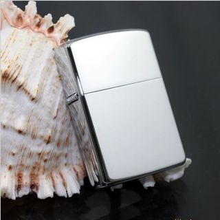 Bật lửa đá xăng cổ điển kiểu dáng Zippo F503 Bạc