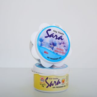 Sáp bông Sara 75g Hương Chanh - Lan - Lài - Hoa Xuân