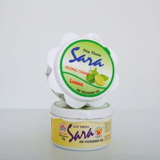 Sáp bông Sara 75g Hương Chanh - Lan - Lài - Hoa Xuân