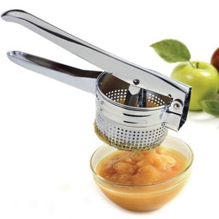 Dụng cụ ép củ quả làm sợi bún đa năng 3 vỉ khuôn Inox