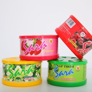 Sáp Sara 2 nắp Hương Hoa Hồng - Dâu - Chanh - Lài giá sỉ