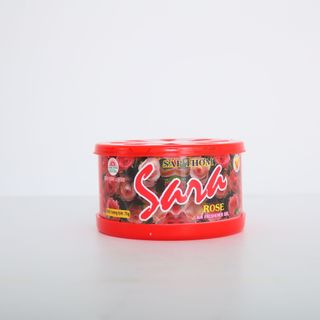 Sáp Sara 2 nắp Hương Hoa Hồng - Dâu - Chanh - Lài