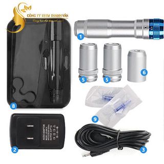 Máy lăn kim Dr Pen A6 thêm 2 pin tích điện