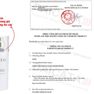 Dung Dịch 2 Trong 1 Cân Bằng Da Làm Sạch Sâu IASO FS