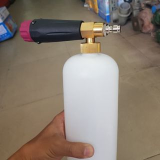 Bình phun bọt tuyết mini lắp đầu súng rửa xe