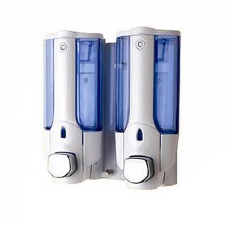 Bình đựng dầu gội sữa tắm gắn tường dạng đôi
