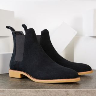 Chelsea boot da lộn