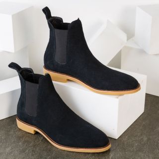 Chelsea boot da lộn