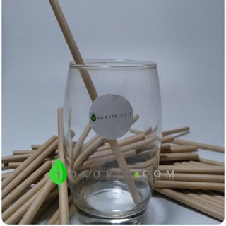 Xưởng Ống Hút Giấy Phi 6 Màu NâuKraft Bảo Vệ Môi Trường Yokovic