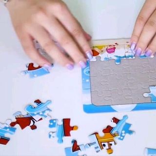 tranh ghép giấy loại dầy 14cm x 14cm đủ mẫu đẹp ngon bổ rẻ