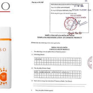 Sữa chống nắng Hàn Quốc SPF 42 PA IASO