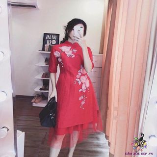 áo dài cách tân mẫu mới 2020