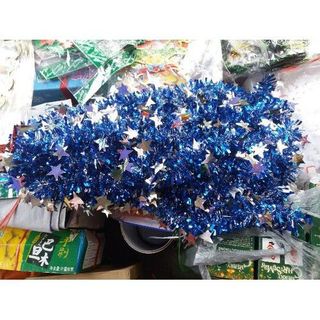 Dây kim tuyến trang trí nhiều màu 1 bộ 10 chiếc