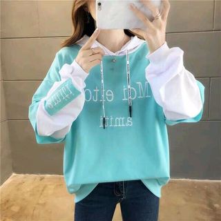 áo khoác nỉ hoodies thêu tay phối màu độc