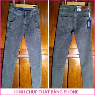 Quần jean nam dáng bao chuẩnđẹptỉ mỉ đừng điểm nhấn nhẹ tạo nét sang trọng-301