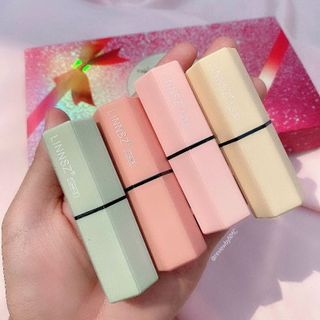 Son Linnsz Nơ Đỏ hộp 4 cây tone đẹp
