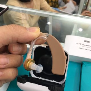 MÁY TRỢ THÍNH MÁY ĐIẾC CÓ PIN SẠC USB Kỹ Thuật Số Cho Cả Trên Tai Có Thể Điều Chỉnh Âm Thanh Giọng Nói Amplier
