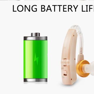MÁY TRỢ THÍNH MÁY ĐIẾC CÓ PIN SẠC USB Kỹ Thuật Số Cho Cả Trên Tai Có Thể Điều Chỉnh Âm Thanh Giọng Nói Amplier