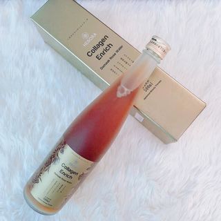 Nước Uống Đẹp Da Thơm Cơ Thể Hebora Collagen Enrich Damask Rose Water Nhật Bản