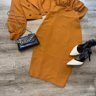 Combo Đầm cúp nhún body vest form lửng