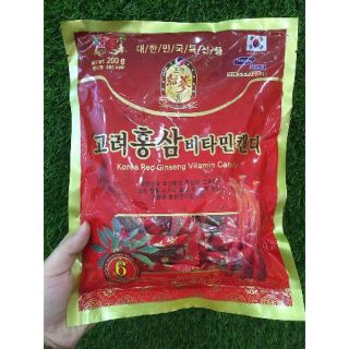 kẹo sâm hàn quốc vitamin candy 200g