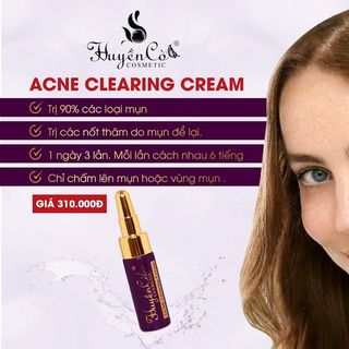 ACNE CLEARING CREAM- KEM TRỊ MỤN HUYỀN CÒ