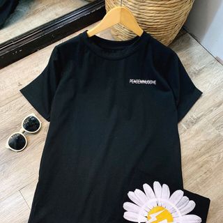 Áo thun đen hoa cúc G-Dragon hottrend
