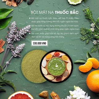 BỘT MẶT NẠ THUỐC BẮC HUYỀN CÒ