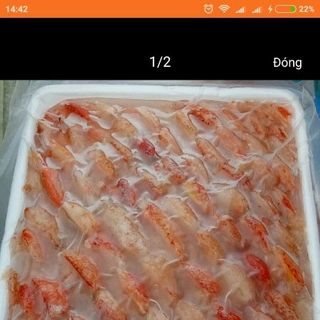 càng ghẹ khay 500g