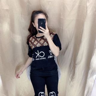bộ coton mịn đẹp D12