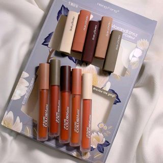 Son Morandi Color Matte hộp 5 kem, 5 thỏi nội địa Thái
