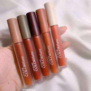 Son Morandi Color Matte hộp 5 kem, 5 thỏi nội địa Thái