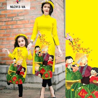 Áo dài mẹ và bé