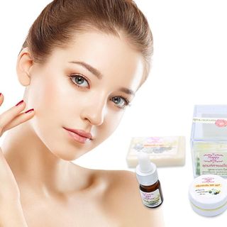 bộ kem yanhe 5 món trị nám - mụn trắng da