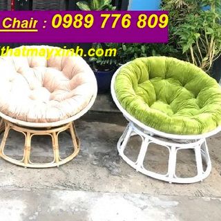 Ghế mây tròn có nệm đẹp giá sỉ
