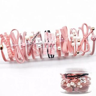 Set bộ cột tóc 12dây nơ/Ngọc trai