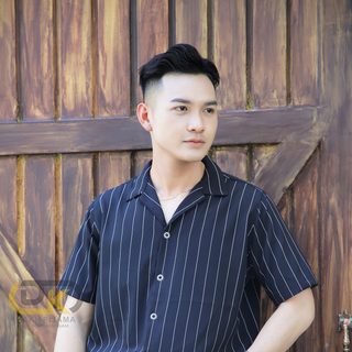 Áo mi nam cổ vest