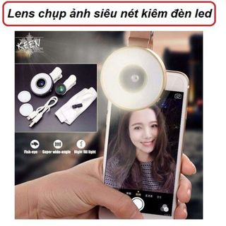 Lens Chụp Ảnh Góc Rộng Và Selfie Có Đèn 6 In 1 giá sỉ​ giá bán buôn giá sỉ