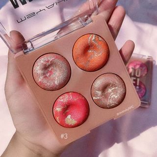 Phấn Má hồng bắt sáng MIX to FACE 4 ô