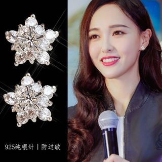 Bông tai Bạc Kiểu Hàn Quốc