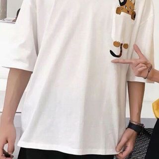 ÁO THUN UNISEX MÈO TÚI CỰC DỄ THƯƠNG