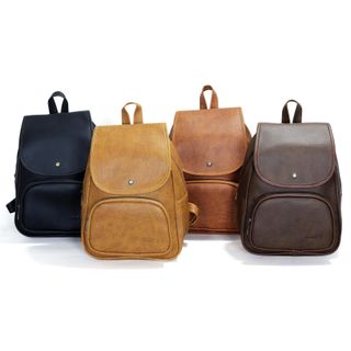 Balo Nữ CNT BL48 Xinh Xắn Bò Đậm