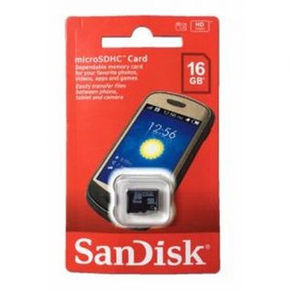 Thẻ nhớ sandisk 16g class 4 fullbox