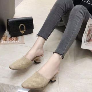Dép sục thun len đẹp