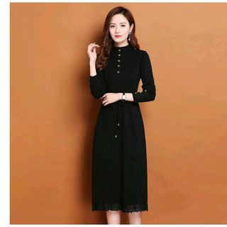 đầm len dệt kim hàng nhập