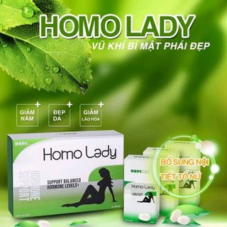 HOMOLADY nội tiết tố khô hạn nám má tàn nhan