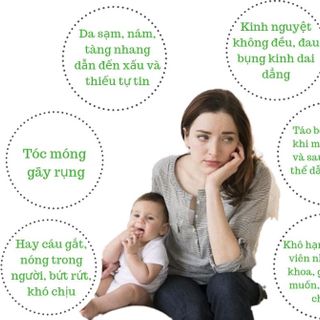 HOMOLADY nội tiết tố khô hạn nám má tàn nhan